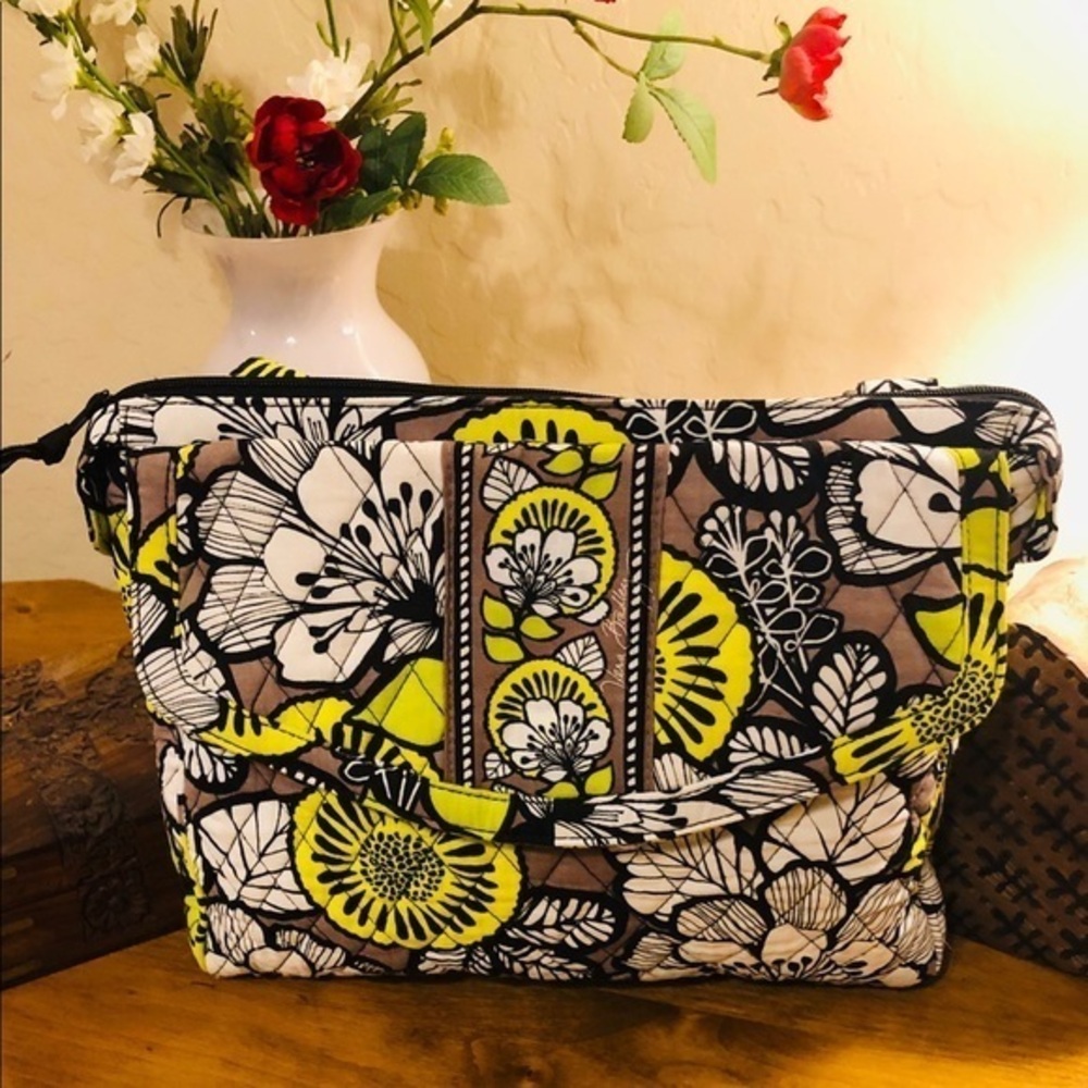 Vera Bradley Baroque Retired Floral Crossbody Bag